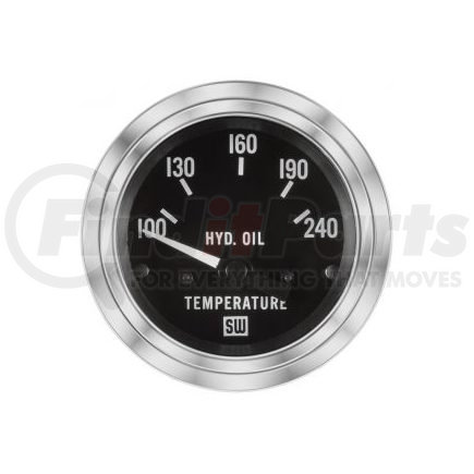 82345 by STEWART WARNER - Deluxe Hydraulic Oil Temp Gauge