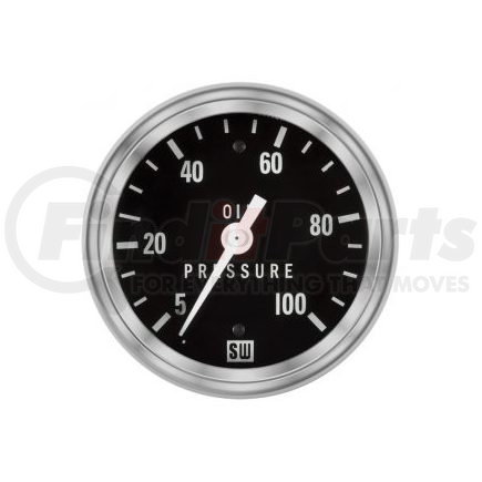 82406 by STEWART WARNER - Deluxe Oil Pressure Gauge