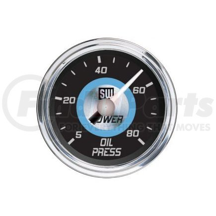 82763 by STEWART WARNER - Power Series Oil Pressure Gauge