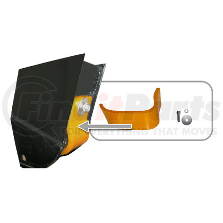 EWP-PR by EWP POLY WAREPAD - Fruehauf Rear Hanger WEAR PAD.  OEM Hanger is NOT INCLUDED.