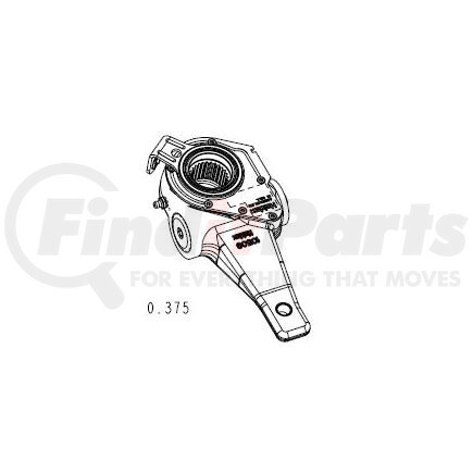 30050040 by HALDEX - Air Brake Automatic Slack Adjuster Kit - Transit AA1, 6.5" Arm Length