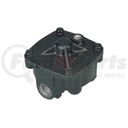 A86472 by HALDEX - Air Brake Relay Valve - 4 Vertical Ports, 3/4" Supply Port, 1/2 Delivery Ports