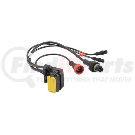 AL40901 by HALDEX - ABS System Wiring Harness - ABS 2S/1M PLC Loom Assembly, 1.5 ft., SLH-A8, 19-Pin, 2 Keys Across
