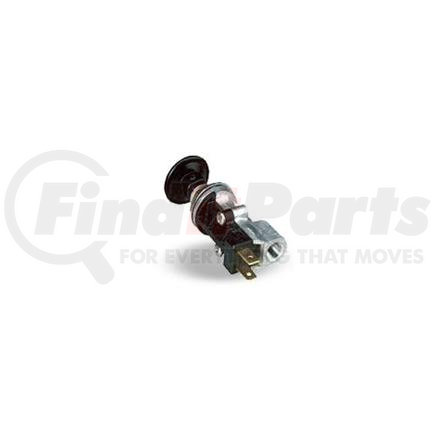 Velvac 32206 Fuel Injection Auxiliary Air Supply Height and Lumbar Control Seat Valve - Electro-Pneumatic, with Black