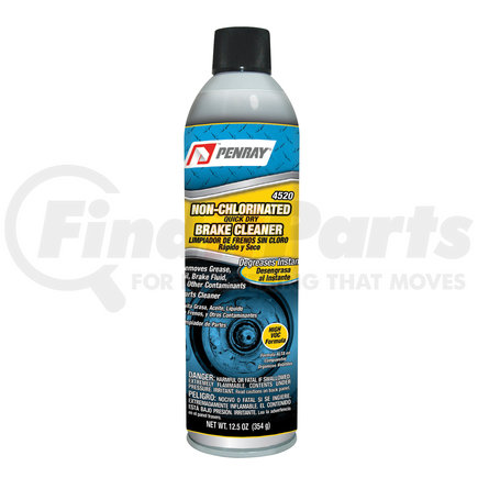 4505 by PENRAY - 4520 Non-Chlorinated Quick Dry Brake Cleaner