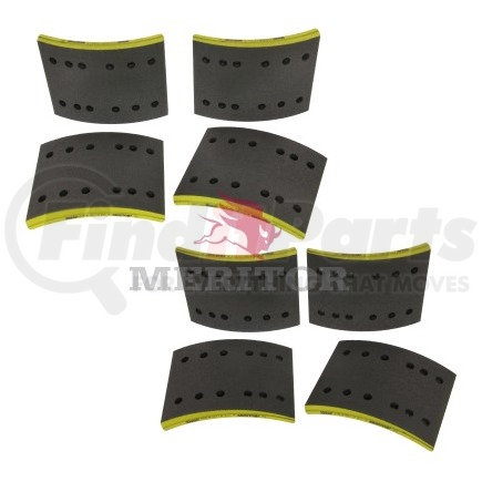 F5504514G by MERITOR - LINING-AXLE SET