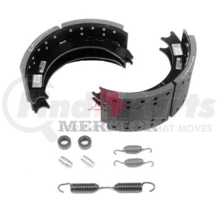 KSF5404311JE by MERITOR - Drum Brake Shoe and Lining Kit - 7.00" Width, Standard Friction, for 16.50" Brake