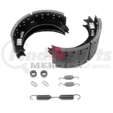 KSF5404311JE by MERITOR - Fras-Le New Drum Brake Shoe and Lining Kit - Lined