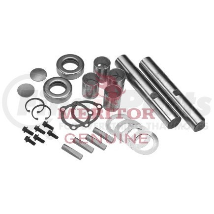 R200142 by MERITOR - Meritor Genuine Steering King Pin Kit - with Bronze Ream Bushing