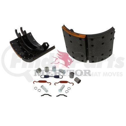 KSF5234591D by MERITOR - Service Brake Shoe and Lining Kit - 23K GAWR, Dexter PQ, Fras-Le, FMSI 4591D