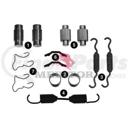 MKT4515XHDB by MERITOR - BRK HDW-MNR BAG