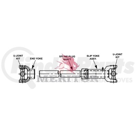 R91382SF by MERITOR - PTO ASSY KIT