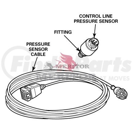 S4494730800 by MERITOR - EBS -TRAILER EBS CABLE