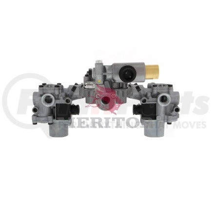 S4725002260 by MERITOR - ABS Modulator Relay Valve - Rear Axle, 12V, 5.5 psi, 4S/4M, 6S/4M, with ATC