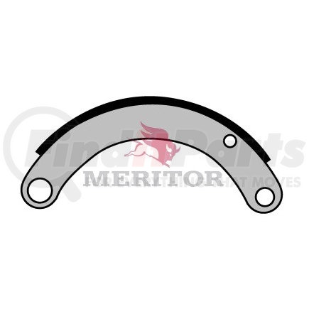 SF5504591S by MERITOR - LINED SHOE