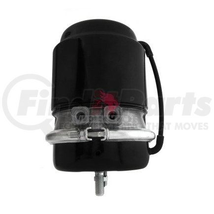 D523276D30 by MERITOR - Air Brake Chamber - S-Cam, Tandem, Long Stroke, 3" Stroke, 8" Push Rod, 5/8"-18 UNF