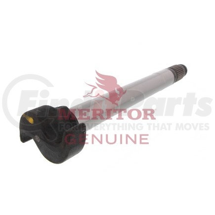 2210K7603 by MERITOR - Air Brake Camshaft - 1.50 in. Spline Diameter, 28 Splines, 13.45 in. Length, Q Plus (2210L7604)