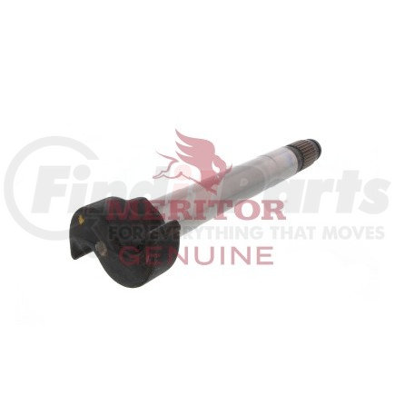 2210V7536 by MERITOR - Air Brake Camshaft - 16.50" Brake Dia., Q Plus, 1.77" Bushing Journal, 28 Spline