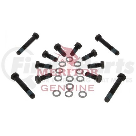 KIT 2671 by MERITOR - Axle Hardware - Capscrew Kit, contains (12) Capscrews and (12) Washers