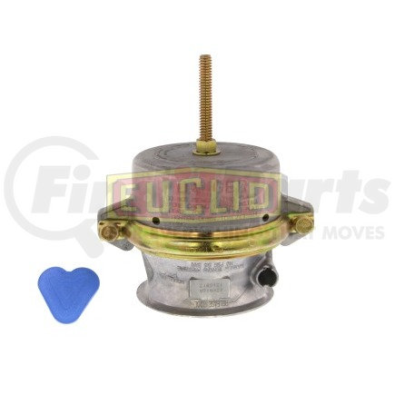 E-PB1216 by EUCLID - Air Brake Chamber - 3 in. Tube Length, 1.75 in. Stroke, Wedge Brake Piggyback, Tandem