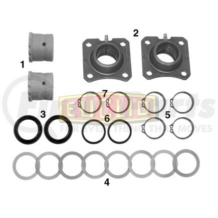 E-2679AHD by EUCLID - Air Brake Camshaft Repair Kit