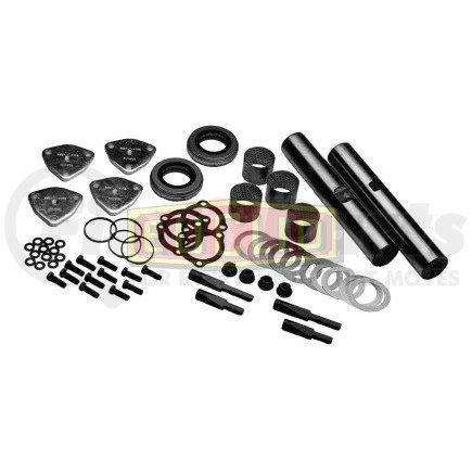 E-4695C by EUCLID - Steering King Pin Kit - with Composite Ream Bushing