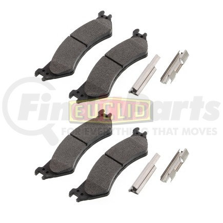 ED802S by EUCLID - Disc Brake Pad Set