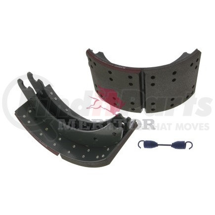 XK2124707QPPK by MERITOR - Drum Brake Shoe - 16.5 in. Brake Diameter, Remanufactured