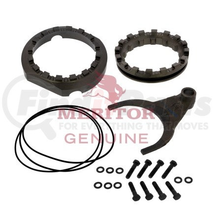 KIT-4849 by MERITOR - Differential Rebuild Kit - with Case, Clutch Collar, Capscrew, Washer and O-Ring