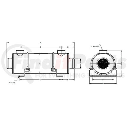 3-1105A by STEWART WARNER - OIL COOLER