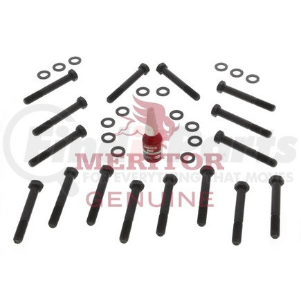 KIT 2819 by MERITOR - Axle Hardware Kit - contains (16) Capscrews, (16) Washers, and Loctite