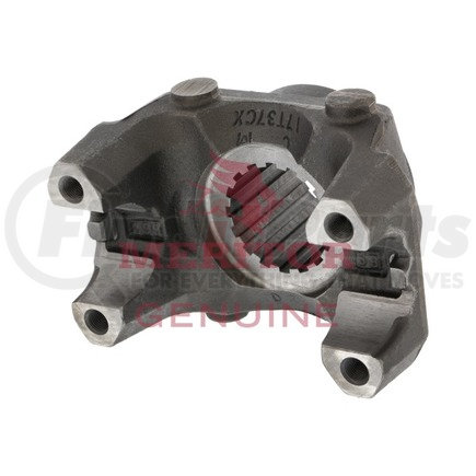 17N 4 7531 1X by MERITOR - Drive Shaft End Yoke - 1.94" Bearing Cap Dia, 6.00" Center to End, 0.58" Counter Bore Depth