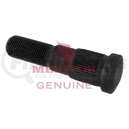 Meritor 20X1595 Wheel Hub Stud Wheel Hub Stud, 15/16 in., 12, 2 1/4 in. UHL, Serrated, Round Head, Left Hand Thread