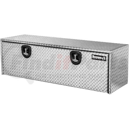 1705145 by BUYERS PRODUCTS - 24 x 24 x 60in. Diamond Tread Aluminum Underbody Truck Box