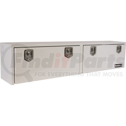 1702860 by BUYERS PRODUCTS - Truck Tool Box - White, Steel, Topsider, 16 x 13 x 96 in.