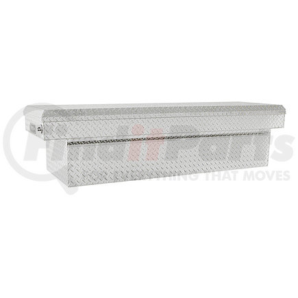 1709305 by BUYERS PRODUCTS - Truck Tool Box - Diamond Tread, Aluminum, Crossover, 18 x 20 x 71 in.