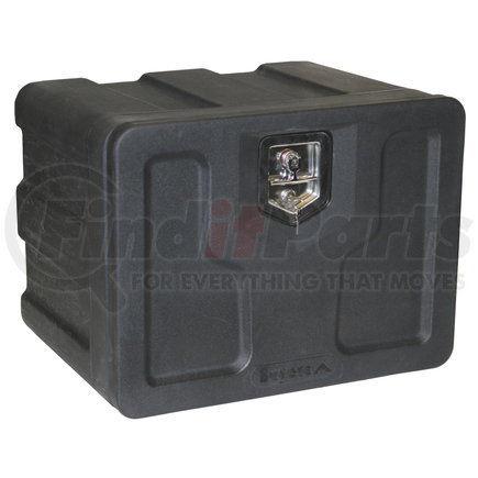 1717100 by BUYERS PRODUCTS - Truck Tool Box - Black, Poly, Underbody, 18 x 18 x 24 in.