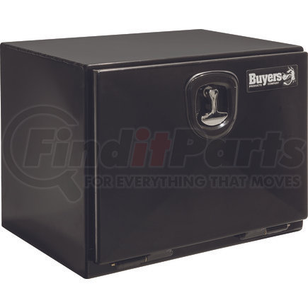 1742315 by BUYERS PRODUCTS - 18 x 18 x 60in. XD Black Steel Underbody Truck Box