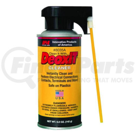 8035A by INNOVATIVE PRODUCTS OF AMERICA - DeoxIT® CLEANER Spray Can 5.75 oz