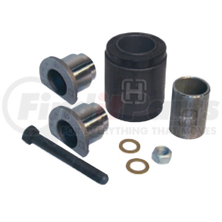 34013-073L by HENDRICKSON - Rubber End Bushing and Adapter Kit - 460 Series - One Wheel End