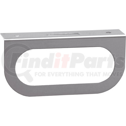 lb1ss by BUYERS PRODUCTS - Single Oval Stainless Steel DOT Light Bracket