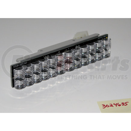 3032933 by BUYERS PRODUCTS - Green Corner Strobe D-Fuser with 6 LED