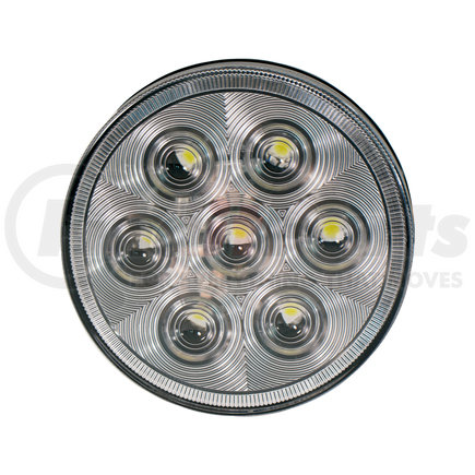 5624356 by BUYERS PRODUCTS - Back Up Light - 4 inches, Clear Lens, Round, with 7 LEDs