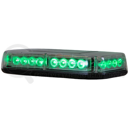 8891048 by BUYERS PRODUCTS - Lightbar, Mini, LED, 12-24 Vdc, Green, Mag/