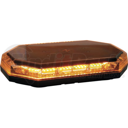 8891060 by BUYERS PRODUCTS - 15in. Octagonal LED Mini Light Bar - Amber