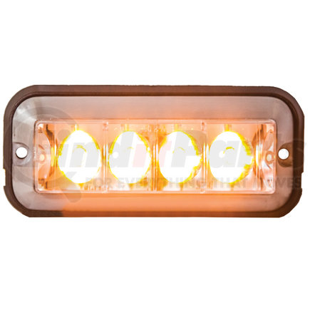 8891104 by BUYERS PRODUCTS - Strobe Light - 5 inches Amber, LED, with 19 Flash Patterns