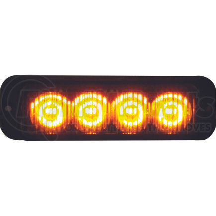 8891130 by BUYERS PRODUCTS - Strobe Light - 5 inches Amber, LED, Mini