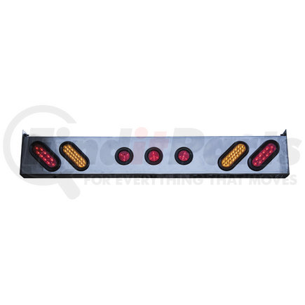 8891145 by BUYERS PRODUCTS - Light Bar - 44 inches, Oval, LED