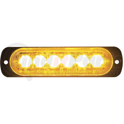 8891900 by BUYERS PRODUCTS - Strobe Light - 4.5 inches Amber, LED, Horizontal