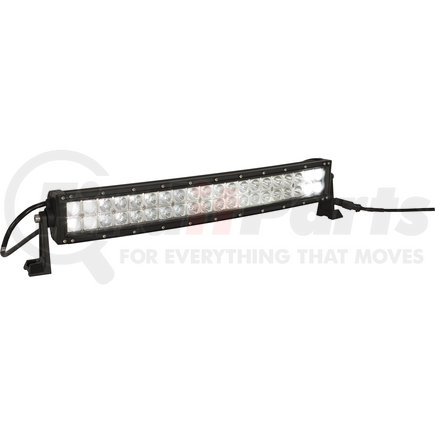 1492172 by BUYERS PRODUCTS - 22.5in. 10, 800 Lumen LED Clear Curved Combination Spot-Flood Light Bar